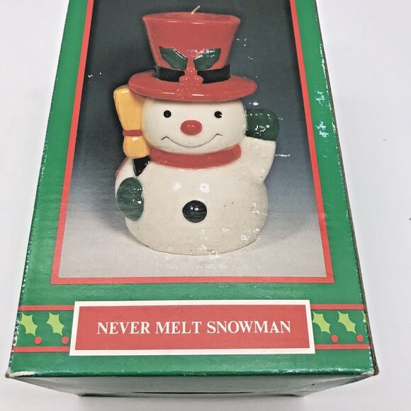 Vintage House of Lloyd Christmas Around the World Never Melt Snowman Org. Box - Picture 9 of 14